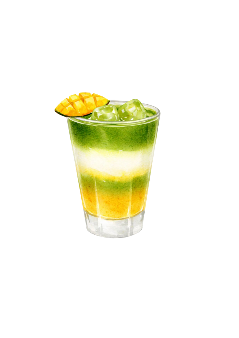 Tropische Matcha Glow